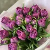 Букет з 15 піоноподібних тюльпанів “Castella”