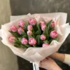 Букет з 15 піоноподібних тюльпанів “Vogue”