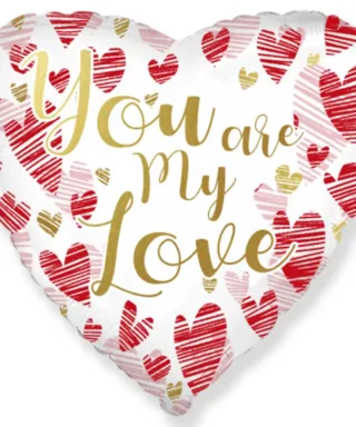 Фольгована куля "You are my Love"