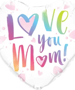Фольгована куля "Love you Mom"