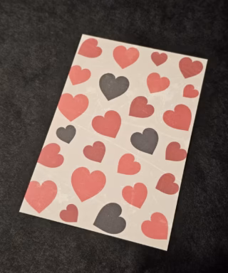 Листівка 50 "Hearts"