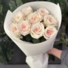 “Parfume” Букет з 9 піоноподібних троянд 