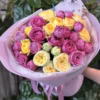 Мікс з 11 гілок кущових піоноподібних троянд
