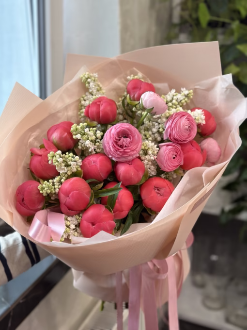 Букет «Coral Spring»