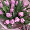 Букет з 19 піоноподібних тюльпанів 