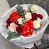 Букет “Red & White” # 502