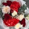 Букет “Red & White” # 502