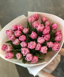 Букет з піоноподібних тюльпанів “Dressing” 35 шт