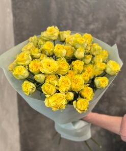 Букет з кущових троянд Fibonacci Gioconda 11 шт