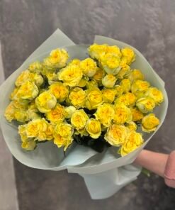 Букет з кущових троянд Fibonacci Gioconda 15 шт