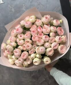 Букет з кущових троянд Mansfield Park 19 шт